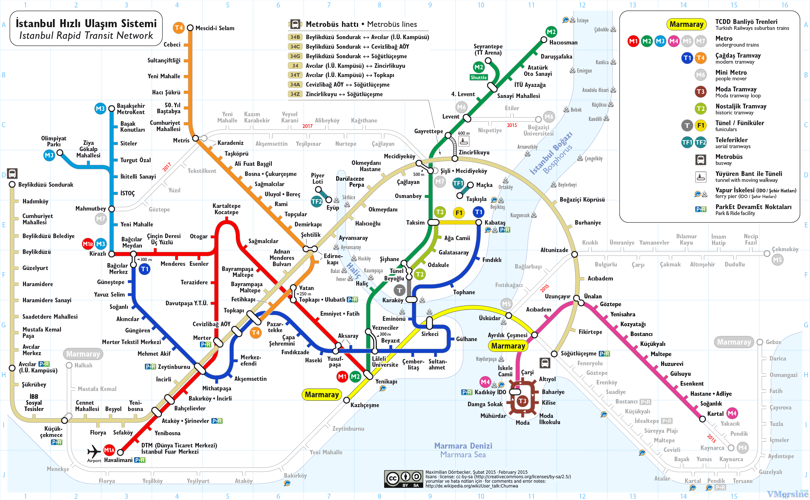 Мармарай стамбул схема