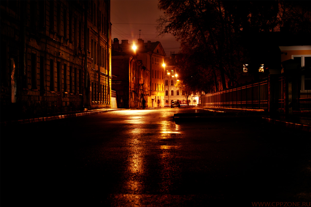 Ночные улочки Петербурга